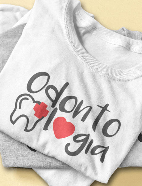 Estampa Camiseta Odontologia